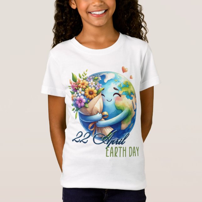 T-Shirt Jour des terres 22 Avril Recycle Sauver L'Environn (Devant)