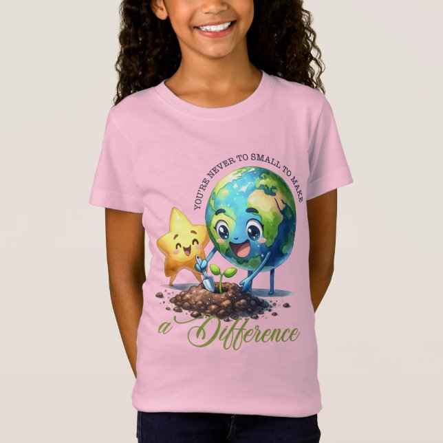 T-Shirt Jour des terres 22 Avril Recycle Sauver L'Environn (Devant)