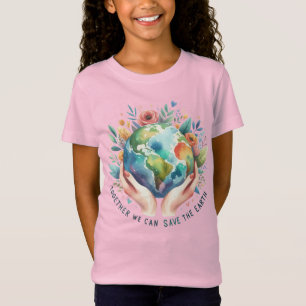T-Shirt Jour des terres 22 Avril Recycle Sauver L'Environn