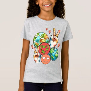 T-Shirt Jour des terres 22 Avril Recycle Sauver L'Environn