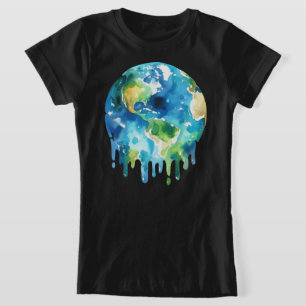 T-Shirt Jour des terres 22 Avril Recycle Sauver L'Environn