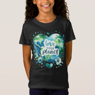 T-Shirt Jour des terres 22 Avril Recycle Sauver L'Environn