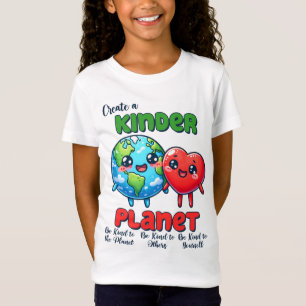 T-Shirt Jour des terres Avril 22 Être Gentil À La Planète