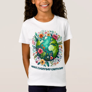 T-Shirt Jour des terres Avril 22 Être Gentil À La Planète