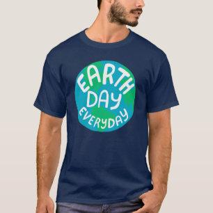 T-shirt JOUR DES TERRES CHAQUE JOUR Planète artisanale