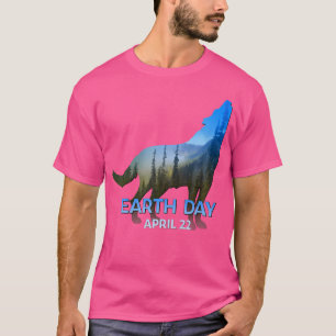 T-shirt Jour des terres Des Amateurs De Loup 50E Anniversa