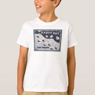 T-shirt Jour des terres - Empreintes carbone