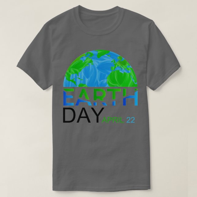 T-shirt Jour des terres Enfants Femmes Hommes Jeunes - Jou (Design devant)