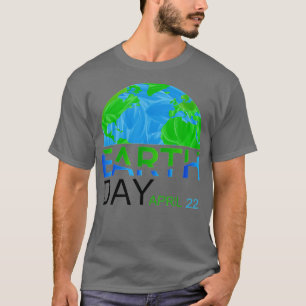 T-shirt Jour des terres Enfants Femmes Hommes Jeunes - Jou