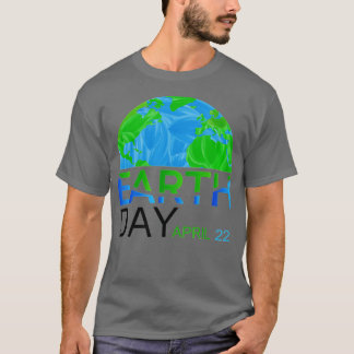T-shirt Jour des terres Enfants Femmes Hommes Jeunes - Jou