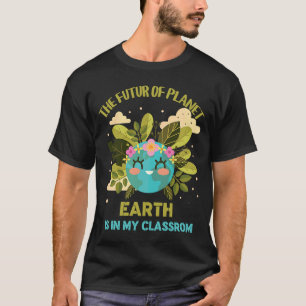 T-shirt Jour des terres Enseignants Étudiants Salle de cla