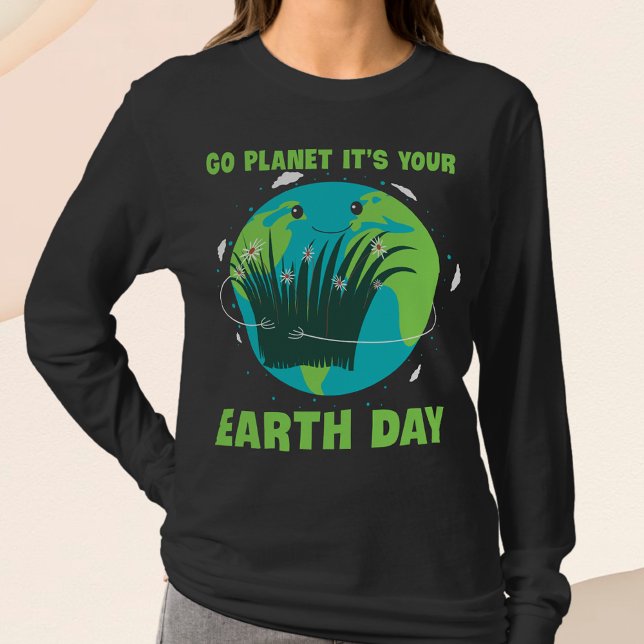 T-shirt Jour des terres : Go Planet C'est ton Jour des ter (Créateur téléchargé)