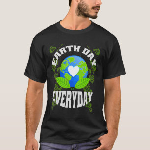 T-shirt Jour des terres Jour des terres Quotidien Une Joli