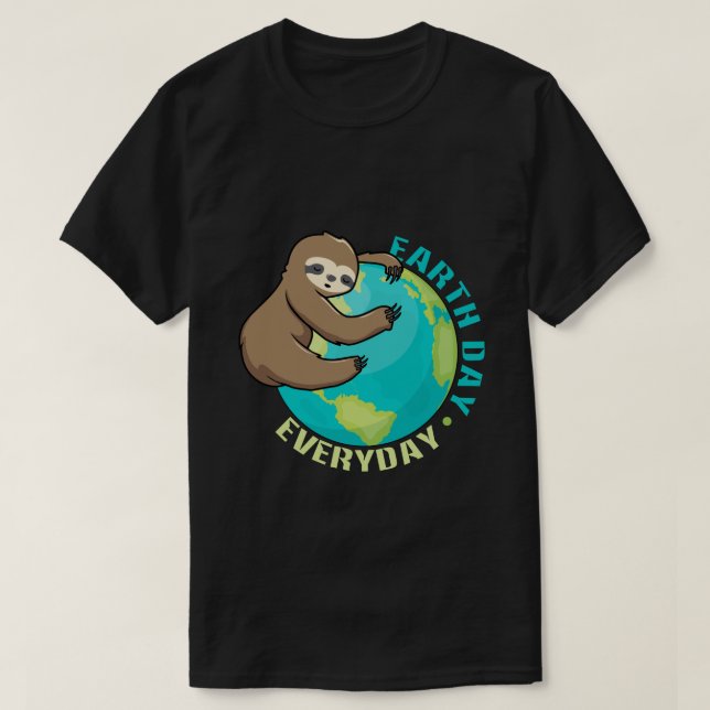T-shirt JOUR DES TERRES RD Chemise quotidienne, Chemise Sl (Design devant)