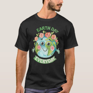 T-shirt Jour des terres super tous les jours Save Earth In