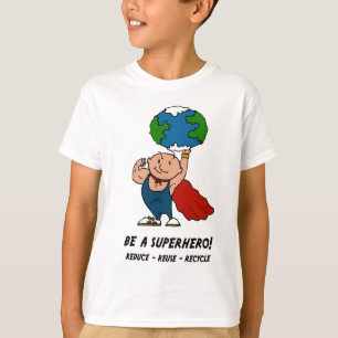 T-shirt jour des terres Superhero