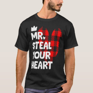 T-shirt Jour des Valentines M. Steal Your Heart Toddler Ga