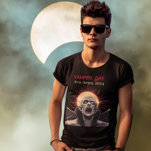 T-shirt Jour des vampires d'Eclipse Solaire Total