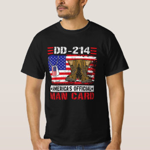 T-shirt Jour des vétérans de la carte d'homme officielle a