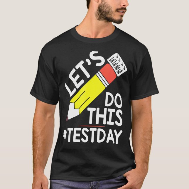 T-shirt Jour d'essai Enseignants Laisser faire ce jour d'e (Devant)
