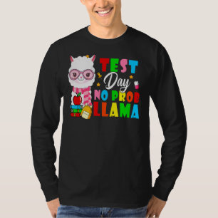 T-shirt Jour d'essai No Prob Llama Joyeux Jour d'essai Jou