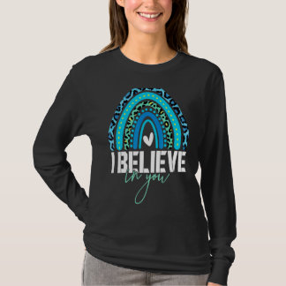 T-shirt Jour D'Essais Je Crois En Vous Femmes Étudiantes A