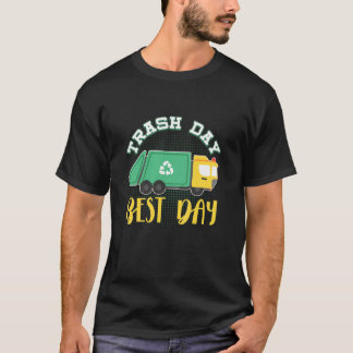 T-shirt Jour d'ordures pour enfants Meilleure journée Gest