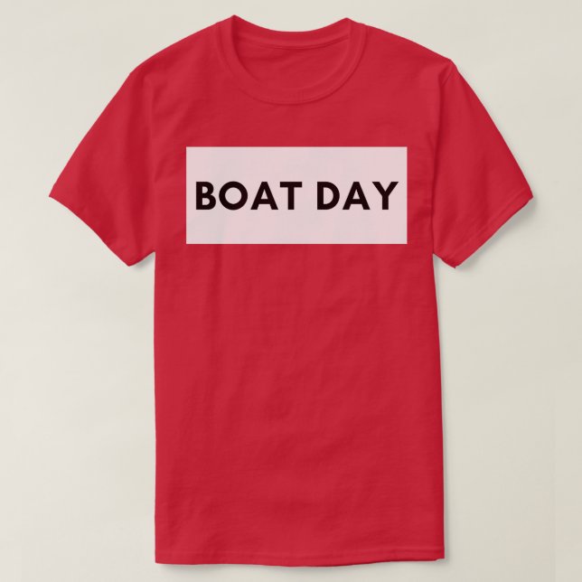 T-shirt Jour du bateau (Design devant)