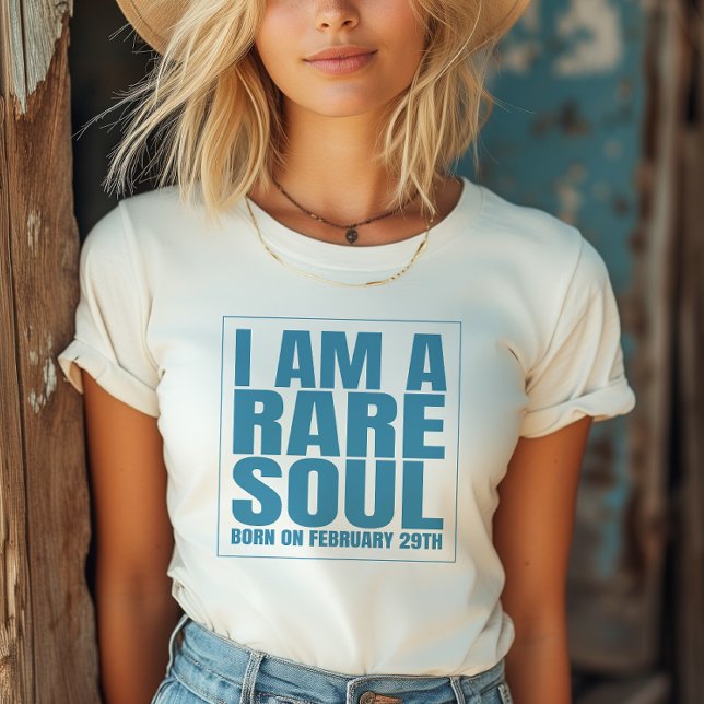 T-shirt Jour du baut 29 février Année du baut Anniversaire (Celebrate Leap Day in style with our exclusive T-shirt, marking the once-in-four-years occasion.)