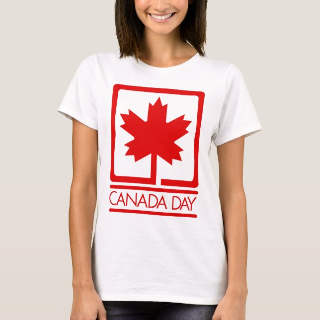 T-shirt Jour du Canada (Devant)