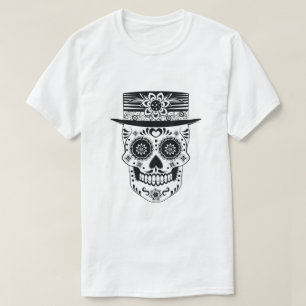 T-shirt Jour du crâne de sucre mort