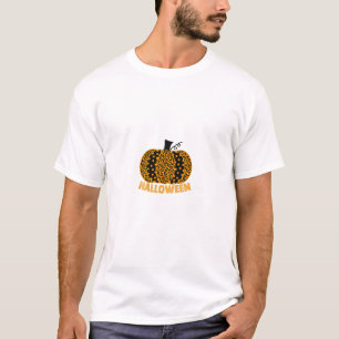 T-shirt Jour du Dot Halloween Citrouilles amoureux Dot int