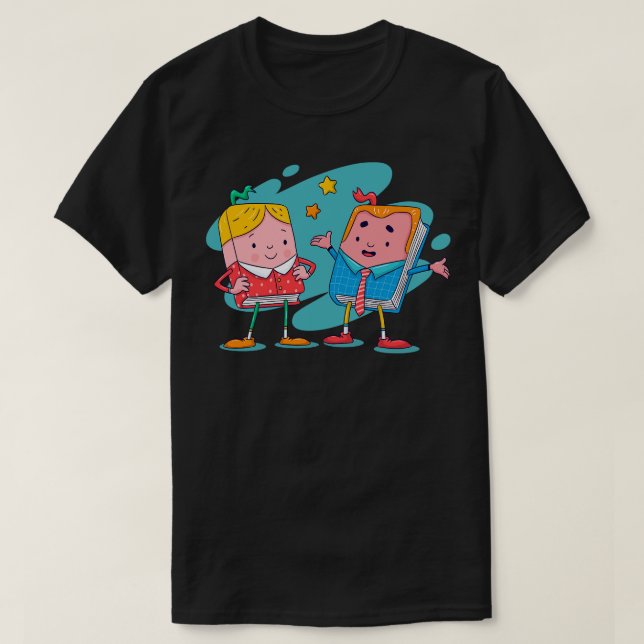 T-shirt Jour du livre mondial (Design devant)