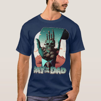 T-shirt Jour du papa Peyote Bouton Fête des pères Desig