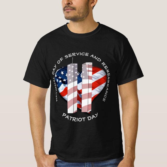 T-shirt Jour du Patriot / Jour du Souvenir (Devant)