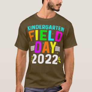 T-shirt Jour du terrain de la maternelle 2022