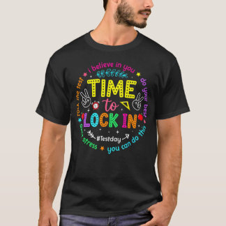T-shirt Jour du test, donne ton maximum Enseignants