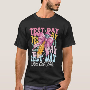T-shirt Jour du Test, Rockez le Test, Prof Motivational Vo