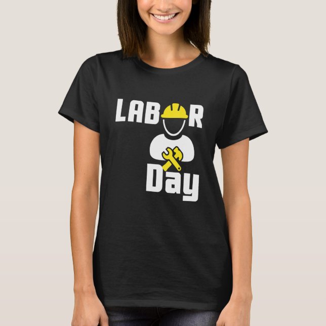 T-shirt Jour du travail Joyeux syndicat des travailleurs O (Devant)