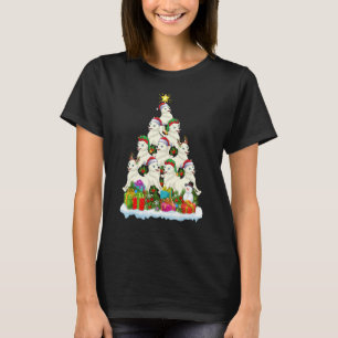 T-shirt Jour férié de Noël du loup arctique