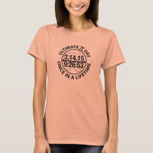 T-shirt Jour final 2015 de pi