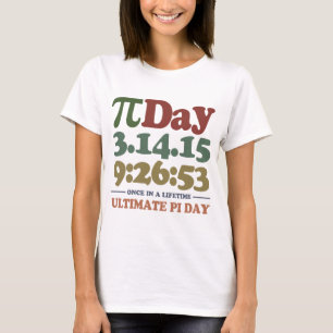 T-shirt Jour final 2015 de pi