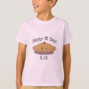 T-shirt Jour heureux mignon de pi !