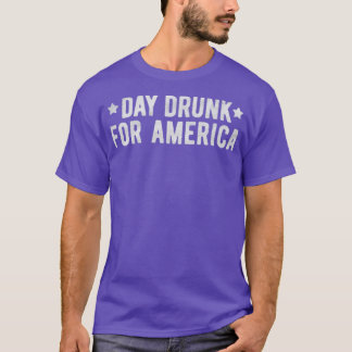 T-shirt Jour ivre Pour L'Amérique