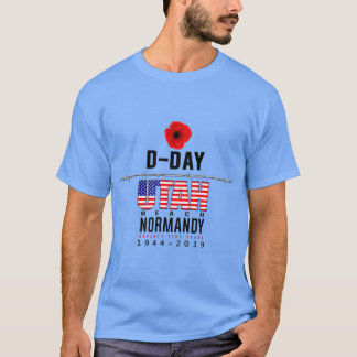 T-shirt Jour J Anniversaire de la plage Utah