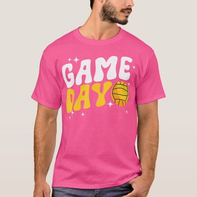 T-shirt Jour Jeu Super Water Polo Jeu Jour Water Polo (Devant)