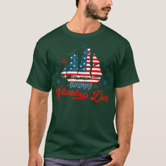 T-shirt Jour Joyeux Columbus, Jour de Columbus Hommes Femm