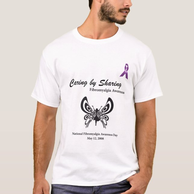 T-shirt Jour national 2008 de conscience de fibromyalgie (Devant)