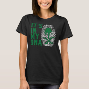 T-shirt Jour national de l'Arabie Saoudite C'est dans notr