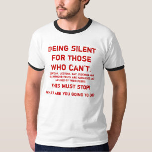 T-shirt Jour national de silence